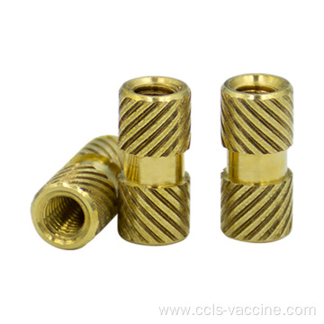 High Quality brass female threaded insert M2.5M3M4M5 nut